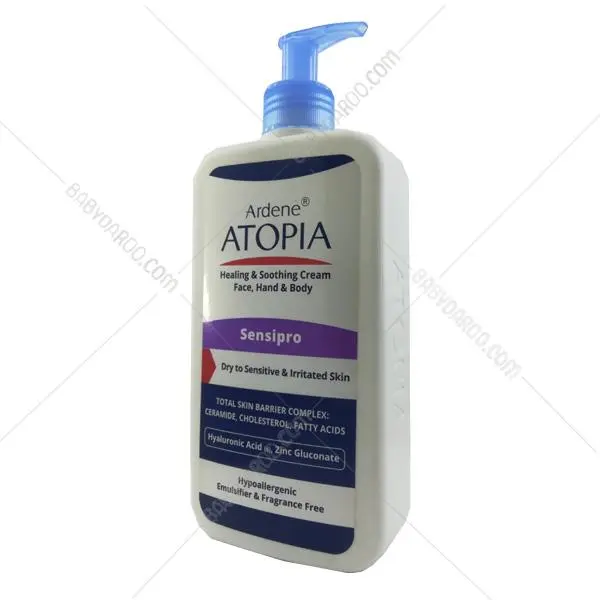 کرم مرطوب کننده و التیام بخش سنسی پرو آتوپیا آردن Ardene ATOPIA Sensipro Healing & Soothing Body Cream 150 ml - 2