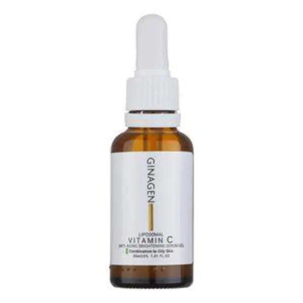 ژل سرم ویتامین C ژیناژن مدل Liposomal مناسب پوست چرب و مختلط حجم 30 میلی لیتر - 4