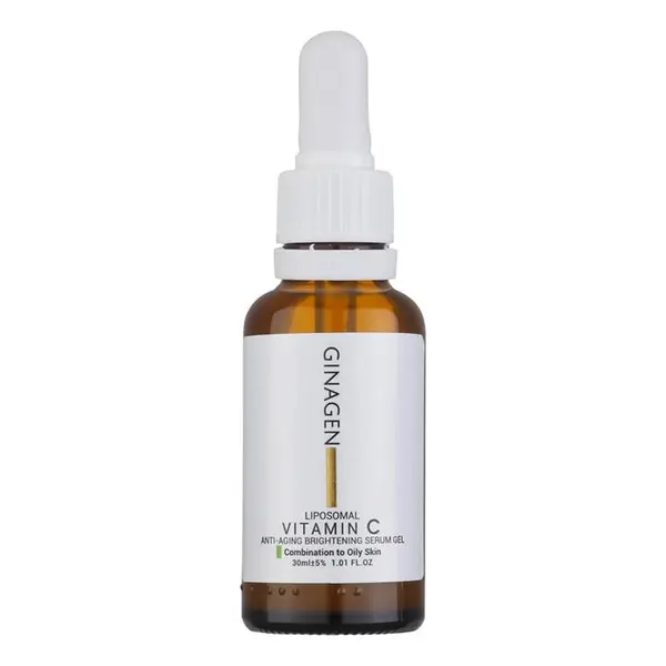 ژل سرم ویتامین C ژیناژن مدل Liposomal مناسب پوست چرب و مختلط حجم 30 میلی لیتر - 2