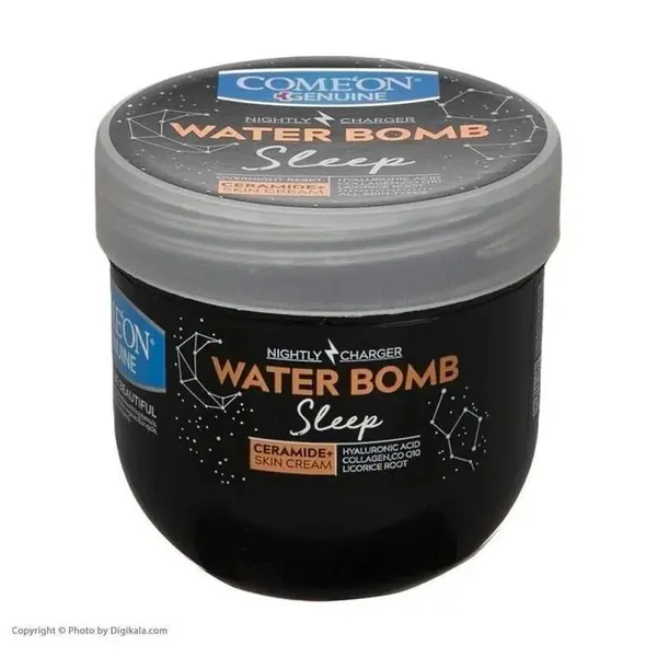 کرم آبرسان شب کامان Comeon مدل Water Bomb حجم 200 میلی‌لیتر - 3