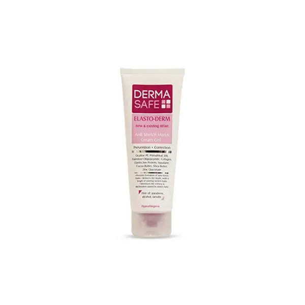 کرم ژل ضد ترک بدن درماسیف مدل Elasto Derm حجم 75 میلی لیتر - 4