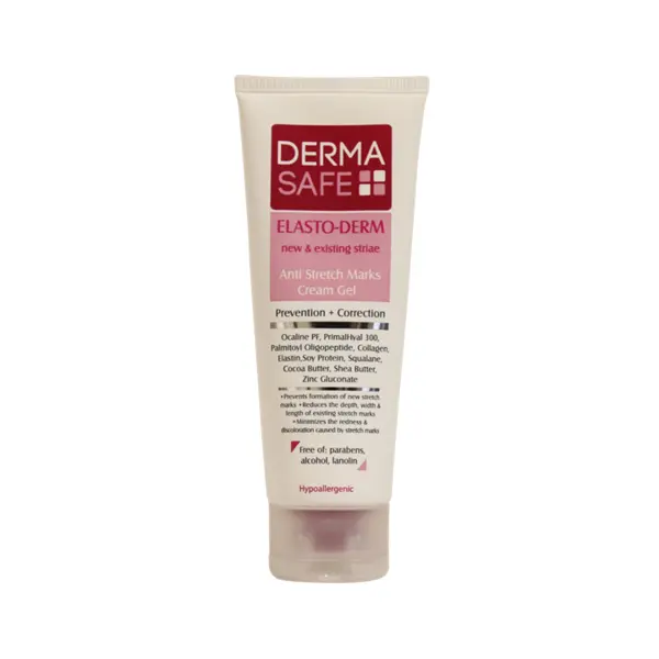 کرم ژل ضد ترک بدن درماسیف مدل Elasto Derm حجم 75 میلی لیتر