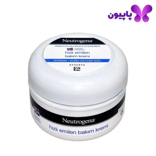 کرم مغذی و مرطوب کننده Fast Absorbing Care مخصوص پوستهای خیلی خشک حجم 200 میل نوتروژینا - 3
