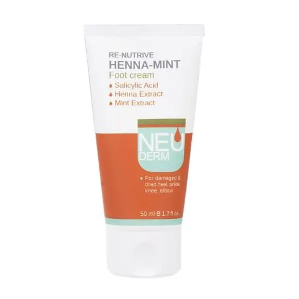 کرم ترک پا مدل Henna-Mint حجم 50 میلی لیتر نئودرم - 5