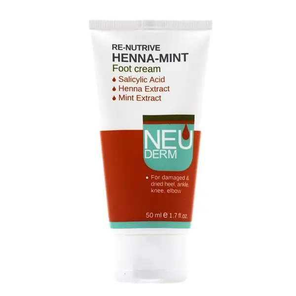 کرم ترک پا مدل Henna-Mint حجم 50 میلی لیتر نئودرم - 6