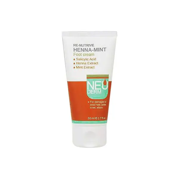 کرم ترک پا مدل Henna-Mint حجم 50 میلی لیتر نئودرم - 4