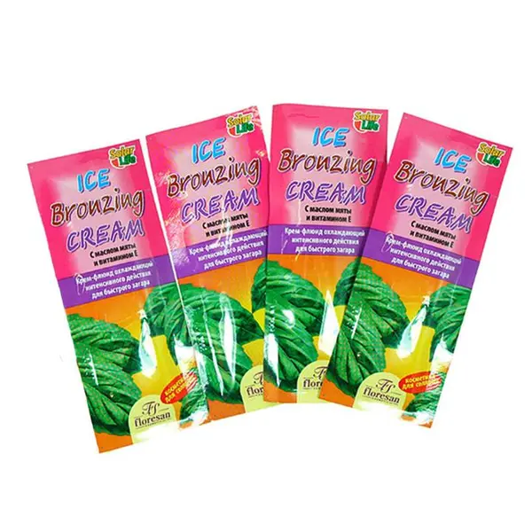 کرم برنز کننده فلورسان مدل ICE BRONZING CREAM حجم 15 میلی لیتر بسته 6 عددی - 2
