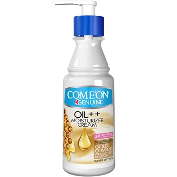 کرم مرطوب کننده کامان مدل oil ++ حاوی عصاره عسل برای پوست خیلی خشک حجم 400 میلی لیتر - 3