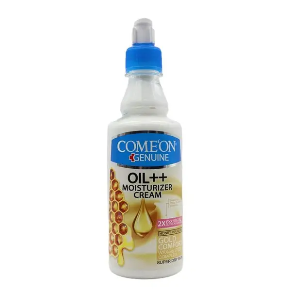 کرم مرطوب کننده کامان مدل oil ++ حاوی عصاره عسل برای پوست خیلی خشک حجم 400 میلی لیتر