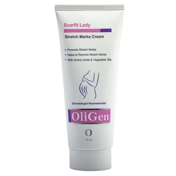 کرم ترک های پوستی اسکارفیت لیدی الی ژن (Oligen) حجم 75mL - 2