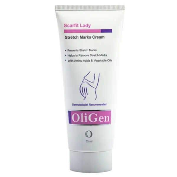 کرم ترک های پوستی اسکارفیت لیدی الی ژن (Oligen) حجم 75mL - 6