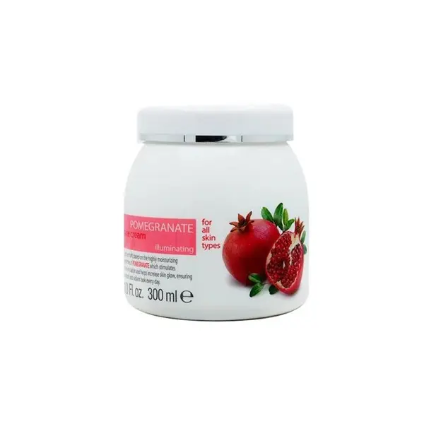 کرم صورت آبرسان و شفاف کننده کلیون مدل  Pomegranate Juice Face Cream حجم 300میلی لیتر - 6