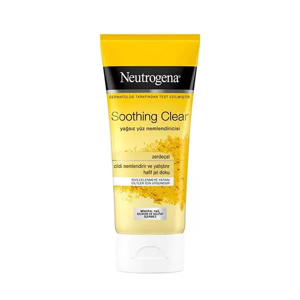 کرم مرطوب کننده نوتروژینا مدل Soothing Clear مناسب پوست های مختلط و مستعد جوش 75 میلی لیتر - 5
