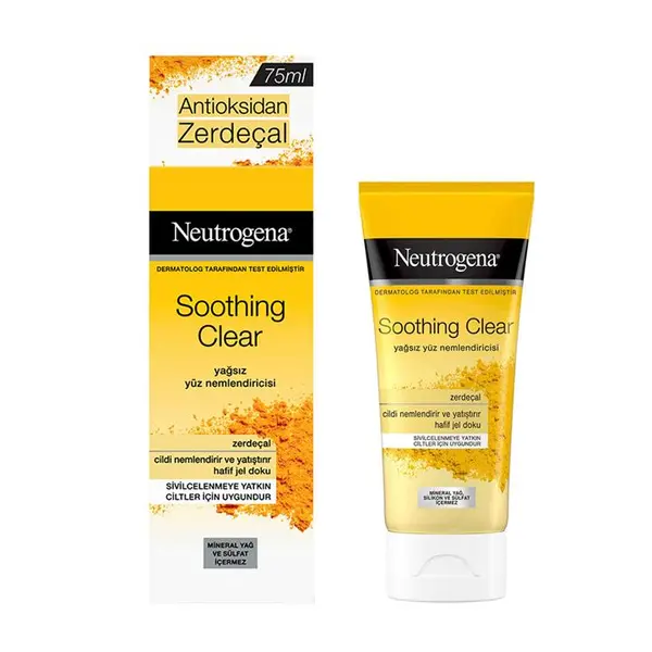 کرم مرطوب کننده نوتروژینا مدل Soothing Clear مناسب پوست های مختلط و مستعد جوش 75 میلی لیتر - 6