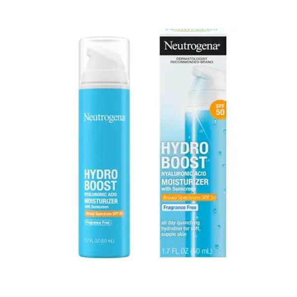 ژل کرم پمپی آبرسان SPF50 مدل Hydro Boost نوتروژینا 50 میل - 4