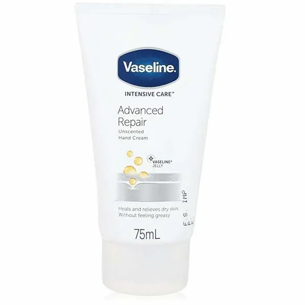 کرم دست هلندی وازلین Vaseline Advanced Repair Hand Cream ترمیم کننده ۷۵ میل - 2