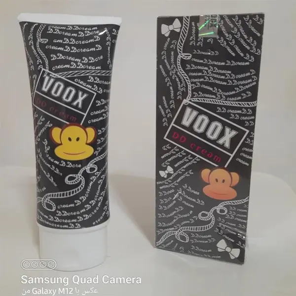 کرم سفید کننده فوری بدن ووکس VOOX دارای لیبل اصالت وبارکد - 2