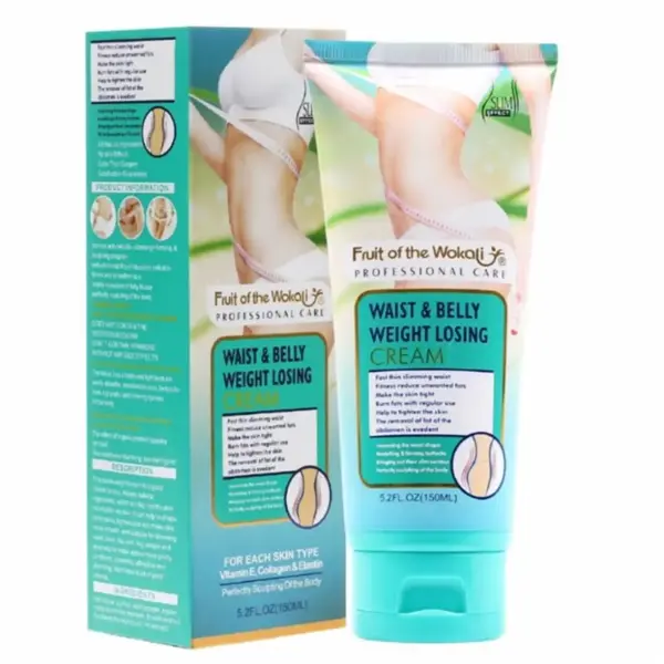 کرم لاغر کننده و چربی سوز وکالی Wokali 150 ml - 5