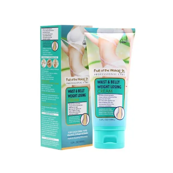 کرم لاغر کننده و چربی سوز وکالی Wokali 150 ml - 4