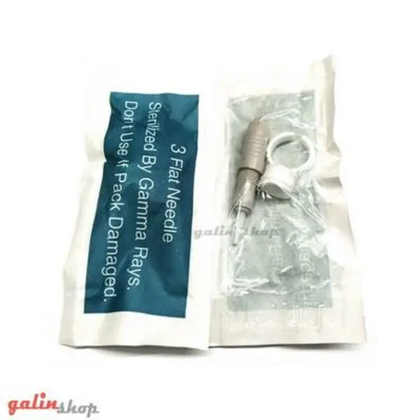 سوزن کارتریج تاتو سه سر فلت پیچی - 2