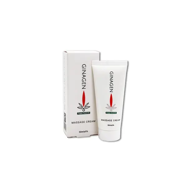کرم تسکین دهنده درد حاوی روغن دانه خشخاش ژیناژن حجم 50 میلی لیتر - 3