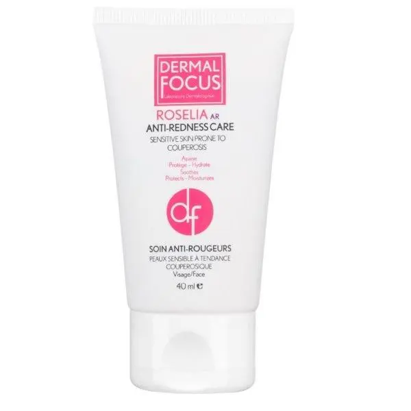 کرم ضد قرمزی رزلیا AR درمال فوکوس 40 میلی  Dermal Focus Roselia AR Anti-Redness Care Cream - 2