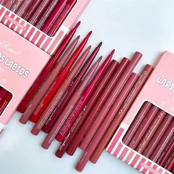 خط لب دراگون مدل matte lipliner مجموعه 12 عددی - 2