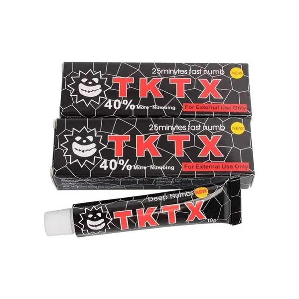 پماد بی حسی تاتو tktx حجم 10 گرم - 3