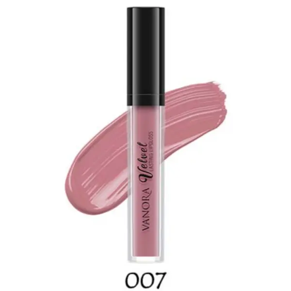 رژ لب مایع وانورا مدل VELVET 007 - 3