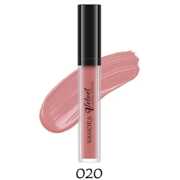 رژ لب مایع وانورا مدل VELVET 020 - 3