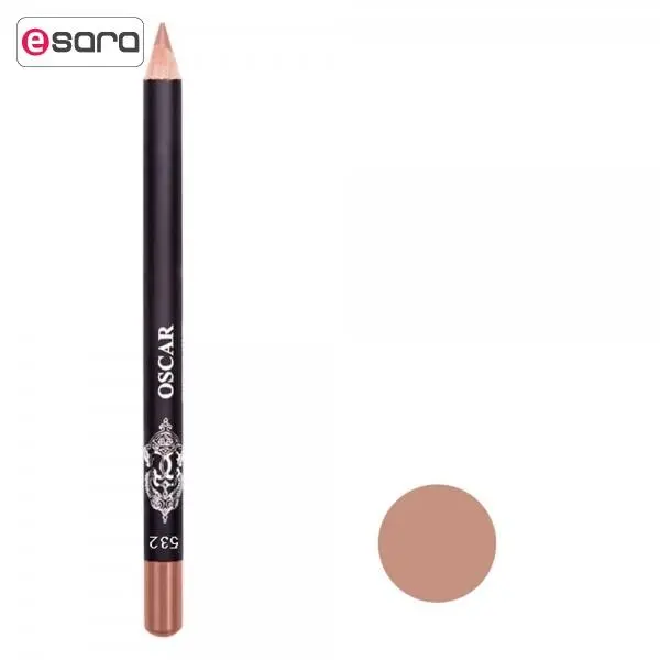مداد لب اسکار مدل Waterproof Lipliner شماره 532 - 2