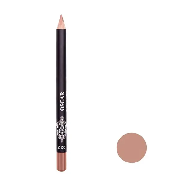 مداد لب اسکار مدل Waterproof Lipliner شماره 532 - 4