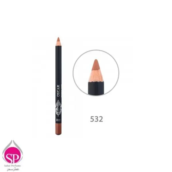 مداد لب اسکار مدل Waterproof Lipliner شماره 532 - 3