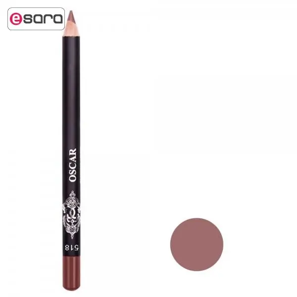 مداد لب اسکار مدل Waterproof Lipliner شماره 518 - 3