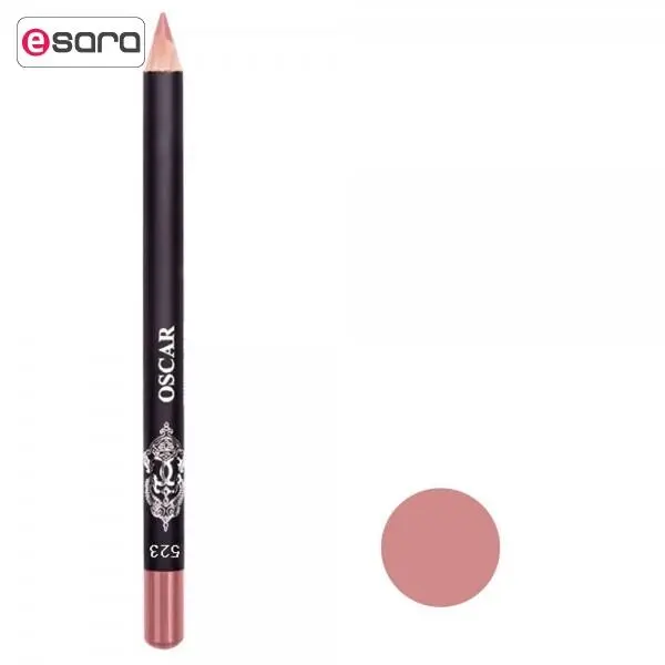 مداد لب اسکار مدل Waterproof Lipliner شماره 523 - 6