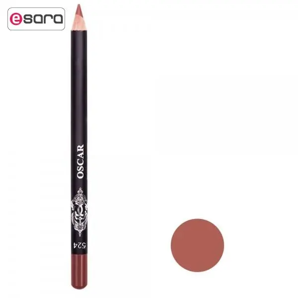 مداد لب اسکار مدل Waterproof Lipliner شماره 524 - 2