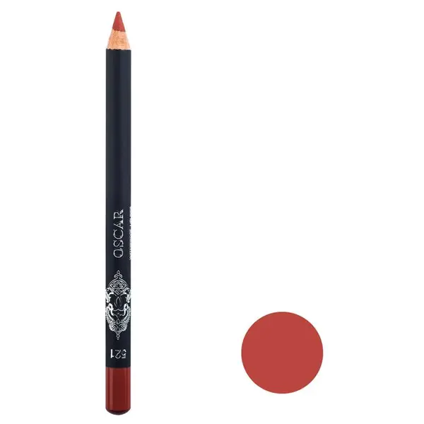 مداد لب اسکار مدل Waterproof Lipliner شماره 521 - 4
