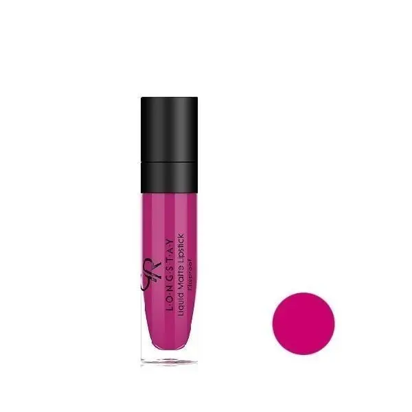 رژلب مایع مات نود لوک گلدن رز شماره 02 Golden Rose Nude Look Velvety Matte Lipcolor - 5
