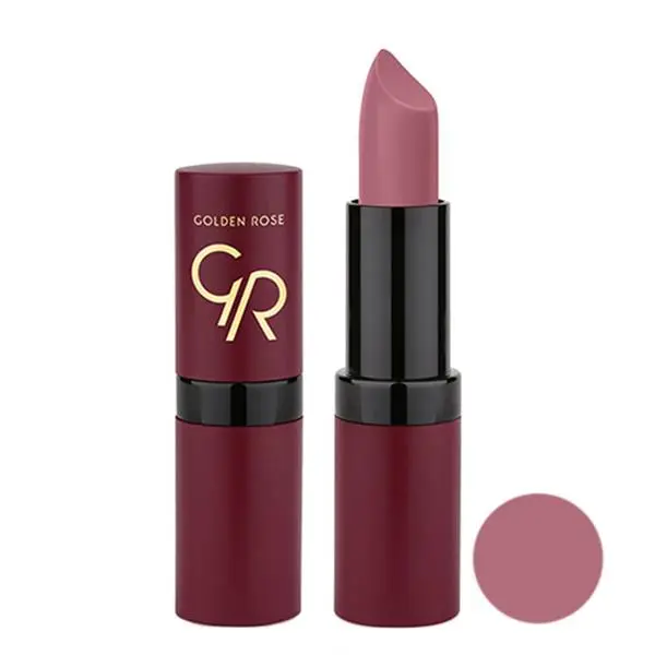رژلب مایع مات نود لوک گلدن رز شماره 02 Golden Rose Nude Look Velvety Matte Lipcolor - 4