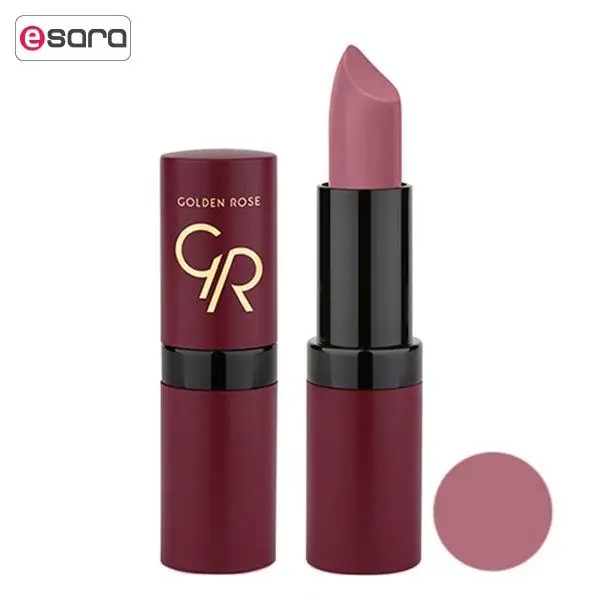 رژلب مایع مات نود لوک گلدن رز شماره 02 Golden Rose Nude Look Velvety Matte Lipcolor - 6