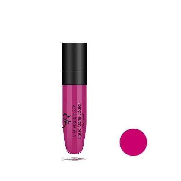 رژلب مایع مات نود لوک گلدن رز شماره 02 Golden Rose Nude Look Velvety Matte Lipcolor - 3