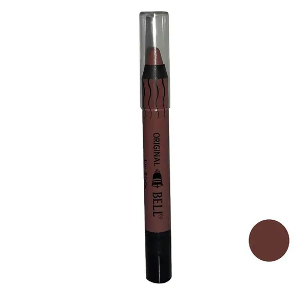 رژلب مدادی ضد آب بل شماره 03 Bell Longlasting & Waterproof Pencil Lipstick - 2