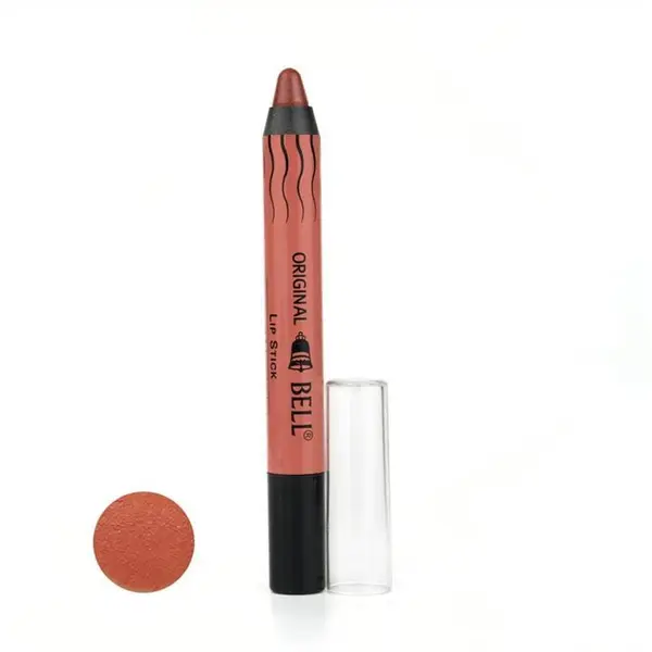 رژلب مدادی ضد آب بل شماره 04 Bell Longlasting & Waterproof Pencil Lipstick - 6