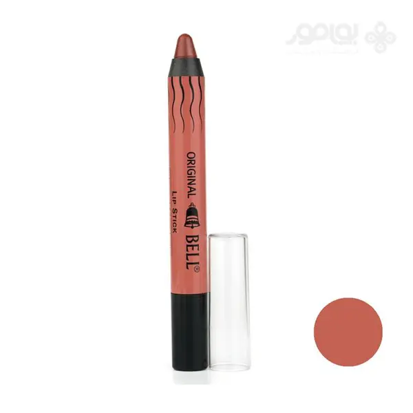 رژلب مدادی ضد آب بل شماره 04 Bell Longlasting & Waterproof Pencil Lipstick - 3