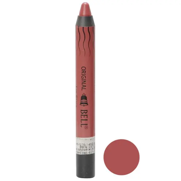 رژلب مدادی ضد آب بل شماره 05 Bell Longlasting & Waterproof Pencil Lipstick - 6