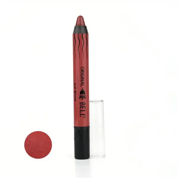 رژلب مدادی ضد آب بل شماره 05 Bell Longlasting & Waterproof Pencil Lipstick - 4