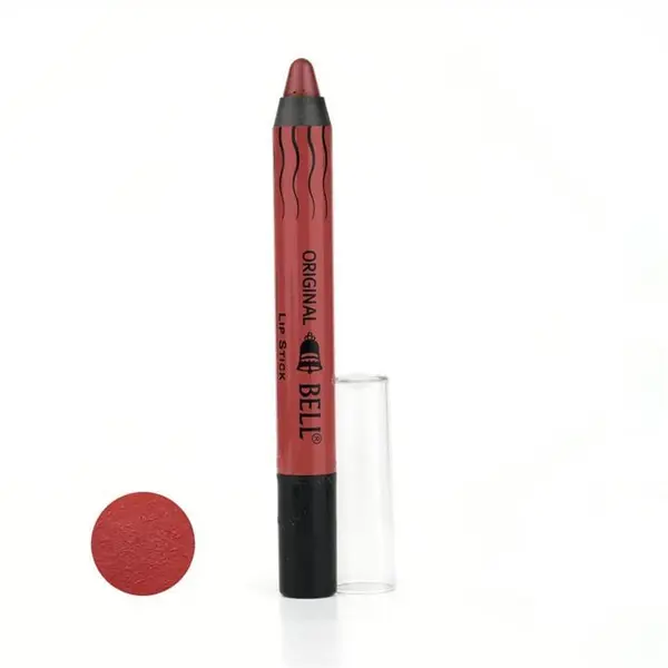رژلب مدادی ضد آب بل شماره 05 Bell Longlasting & Waterproof Pencil Lipstick - 5