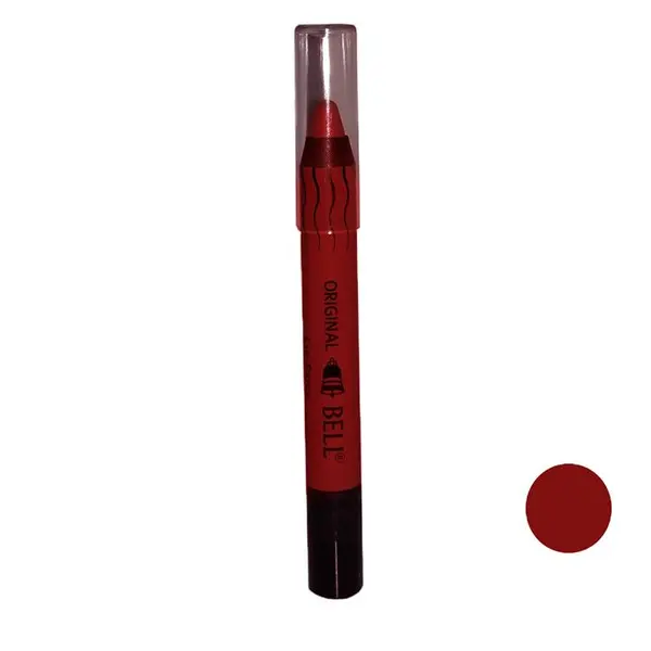 رژلب مدادی ضد آب بل شماره 07 Bell Longlasting & Waterproof Pencil Lipstick - 2