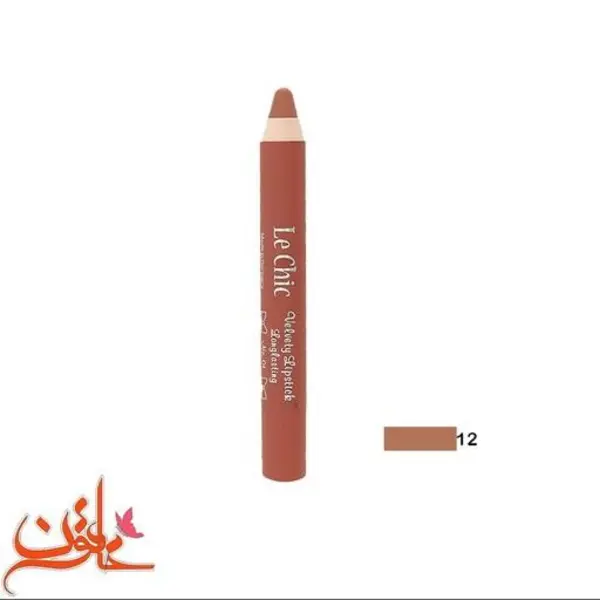 رژ لب مدادی لچیک شماره 12 - 5