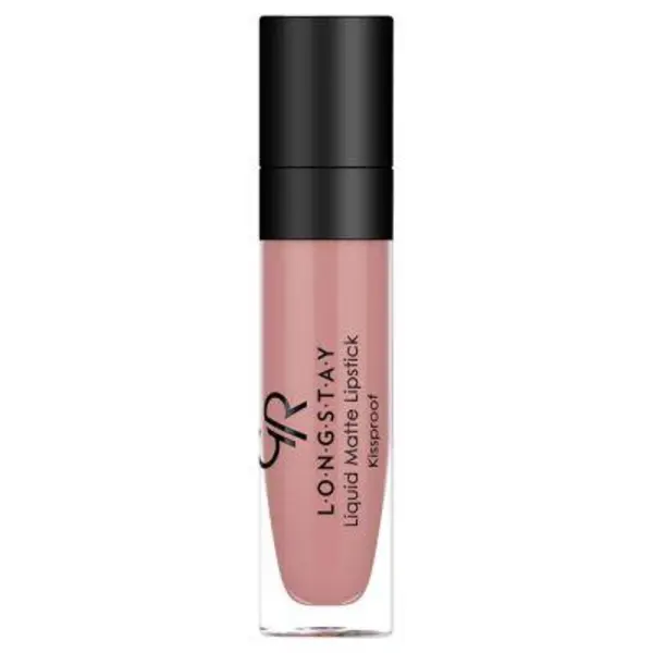 رژ لب مایع مات بادوام گلدن رز شماره 1 Golden Rose Longstay Liquid Matte Lipstick - 5